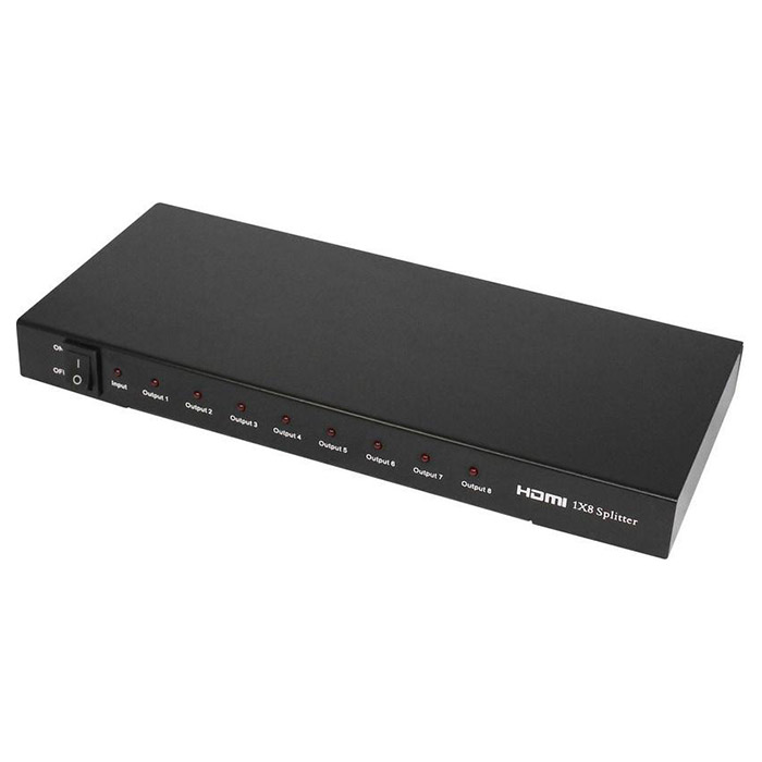 HDMI сплітер 1 to 8 WIRETEK WK-SH800