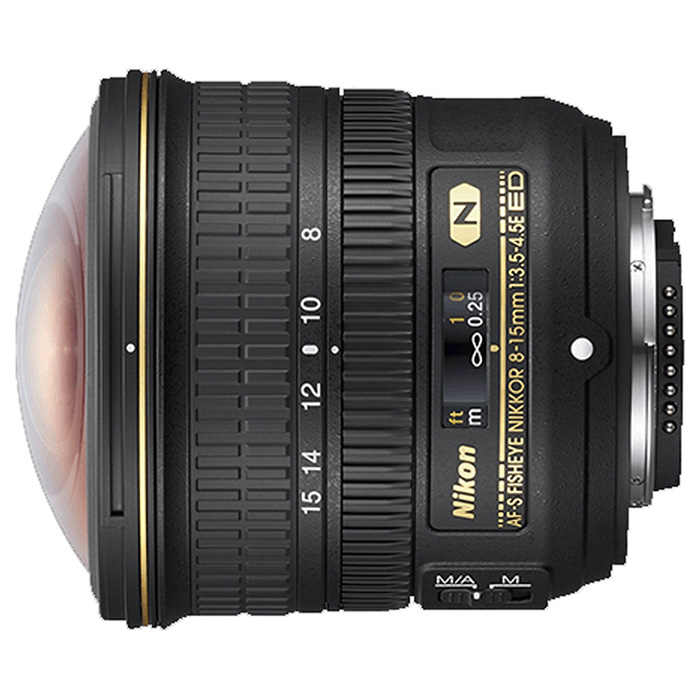 Объектив NIKON AF-S Nikkor Fisheye 8-15mm f/3.5-4.5E ED (JAA831DA)