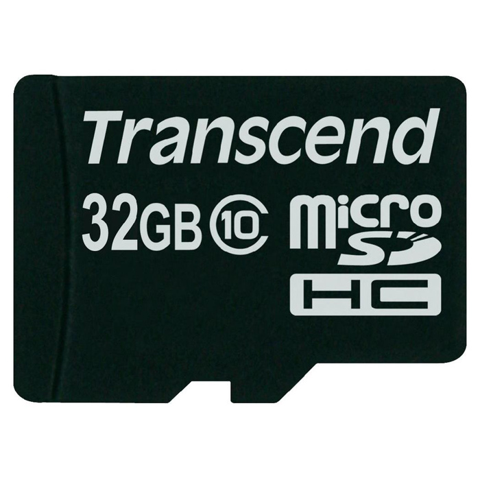 Карта памяти TRANSCEND microSDHC Premium 32GB Class 10 (TS32GUSDC10)