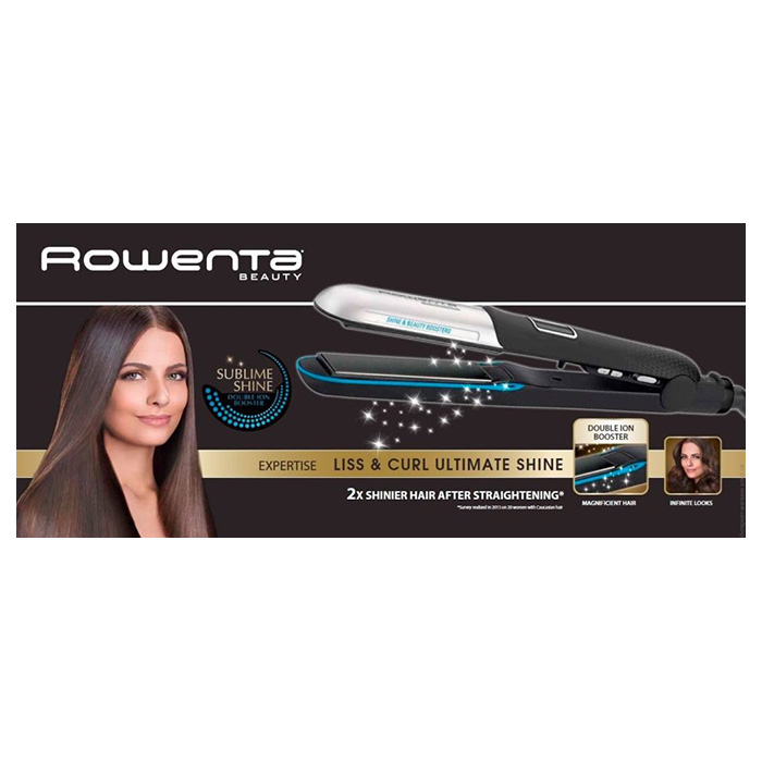 Щипцы-выпрямитель ROWENTA Liss&Curl Ultimate Shine SF6220