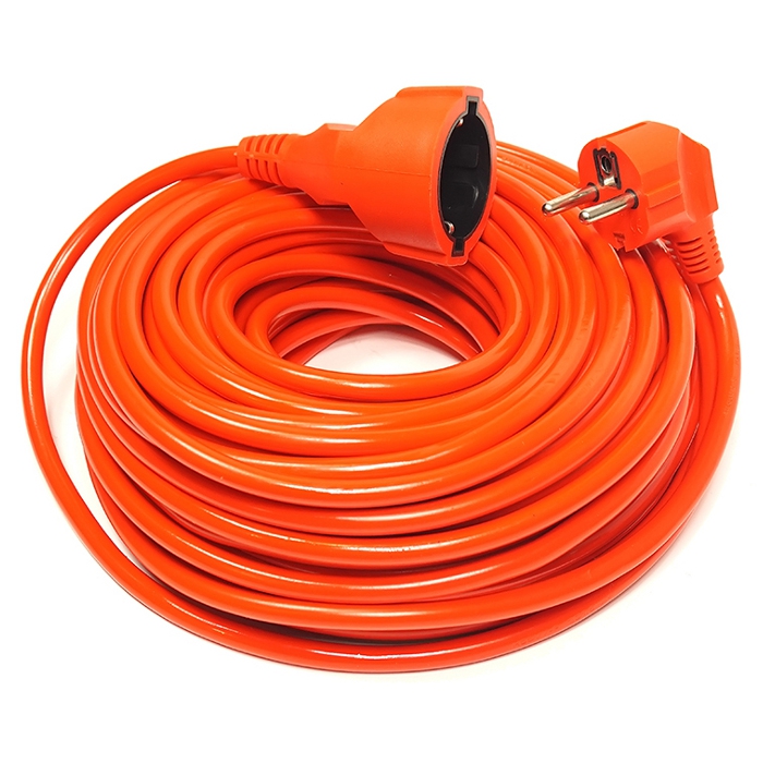 Удлинитель POWERPLANT JY-3024 Orange, 25м (PPCA10M250S1)