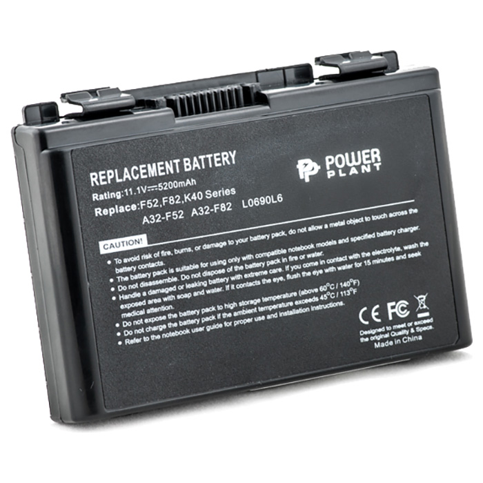 Аккумулятор POWERPLANT для ноутбуков Asus F82 11.1V/5200mAh/58Wh (NB00000058)