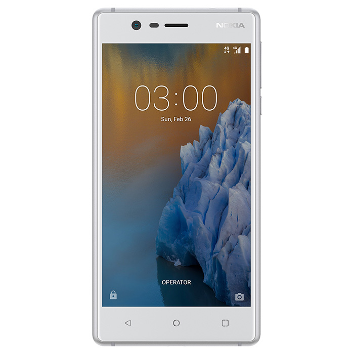 Смартфон NOKIA 3 Silver White