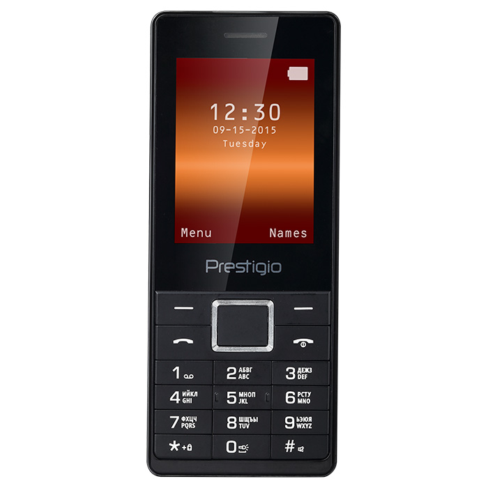 Мобільний телефон PRESTIGIO Muze A1 Black (PFP1241DUOBLACK)