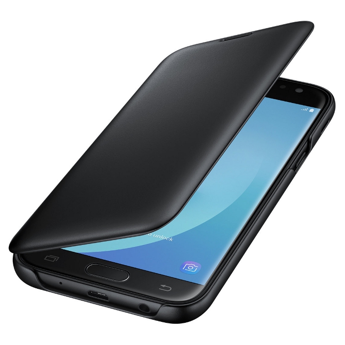 Чехол SAMSUNG Wallet Cover для Galaxy J5 2017 Black (EF-WJ530CBEGRU)
