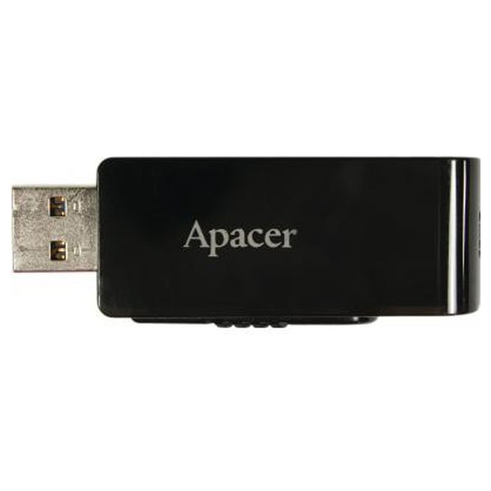 Флэшка APACER AH350 32GB USB3.2 Black (AP32GAH350B-1)