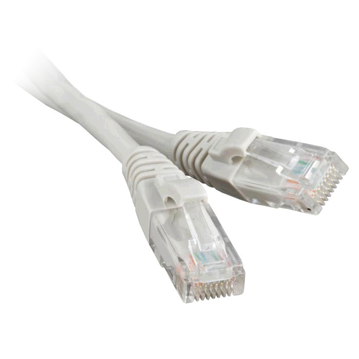 Патч-корд ULTRA U/UTP Cat.5e CCA 10м Gray (UC55-1000)