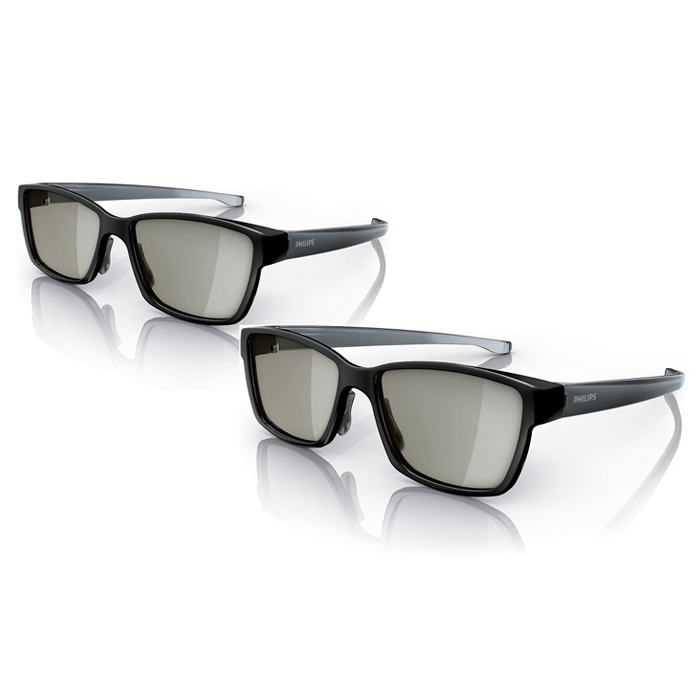 3D окуляри PHILIPS PTA436 Twin Pack Black