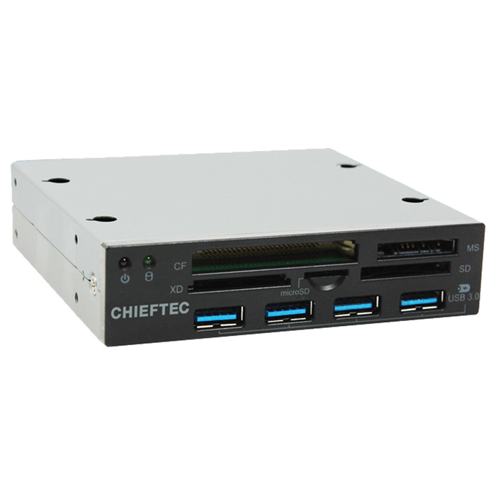 Кардридер внутренний 3.5" CHIEFTEC CRD-801H