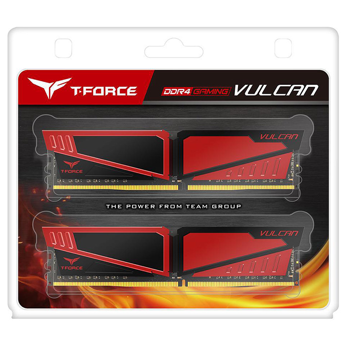 Модуль пам'яті TEAM Red DDR4 3000MHz 16GB Kit 2x8GB (TLRED416G3000HC16CDC01)