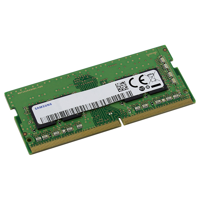 Модуль пам'яті SAMSUNG SO-DIMM DDR4 2400MHz 8GB (M471A1K43CB1-CRC)