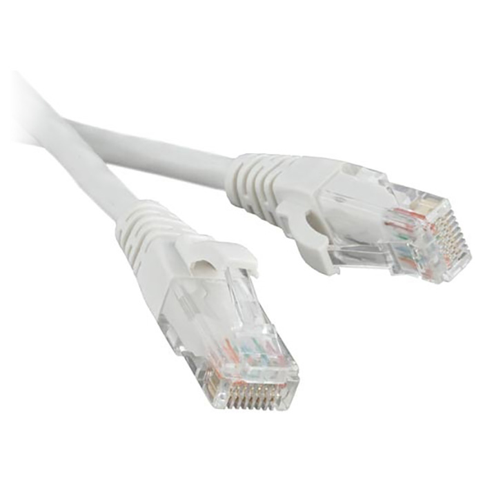 Патч-корд ULTRA U/UTP Cat.5e CCA 5м White (UC55-0500)