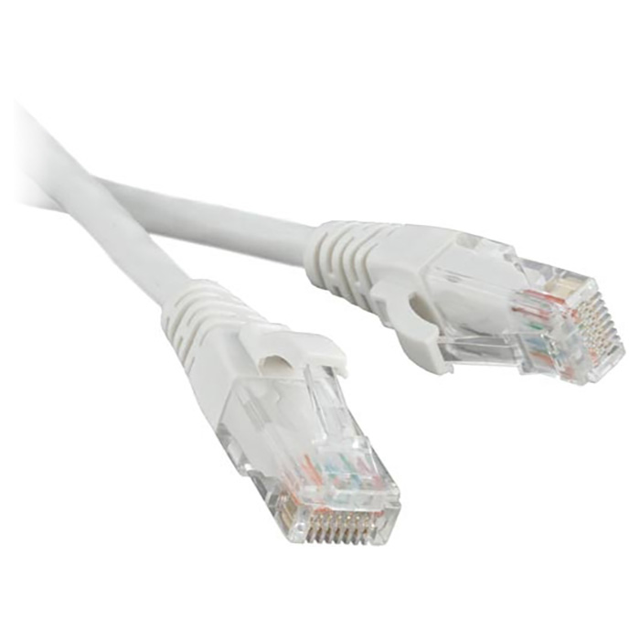 Патч-корд ULTRA U/UTP Cat.5e CCA 6м White (UC55-0600)