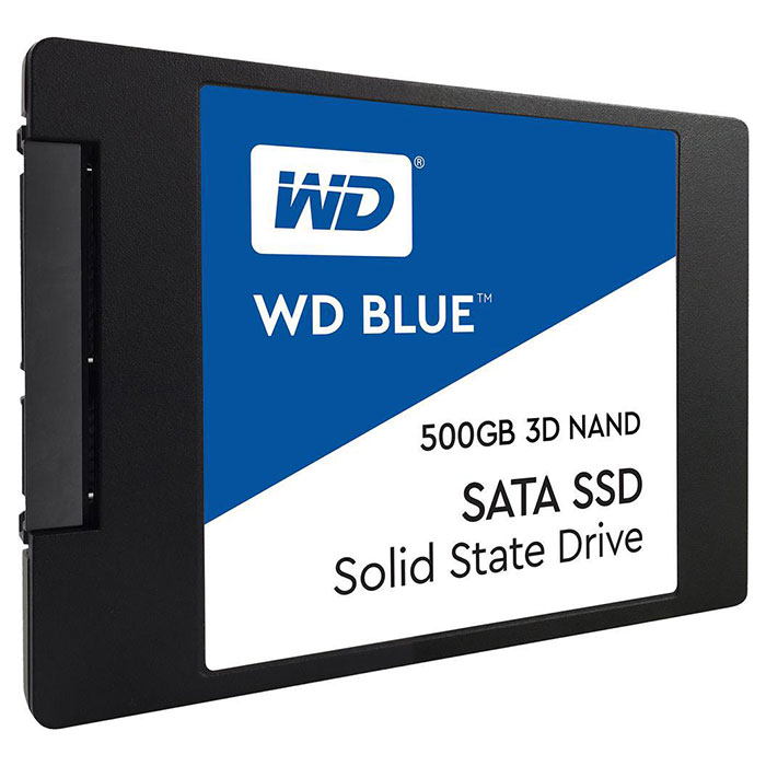 SSD диск WD Blue 500GB 2.5" SATA (WDS500G2B0A)