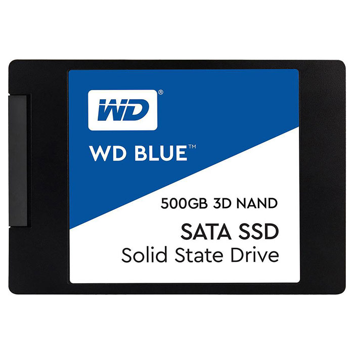 SSD диск WD Blue 500GB 2.5" SATA (WDS500G2B0A)