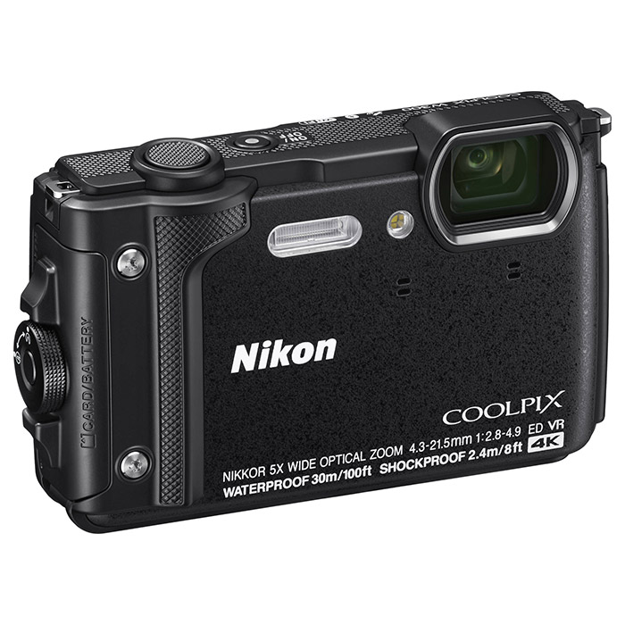 Фотоаппарат NIKON Coolpix W300 Black (VQA070E1)
