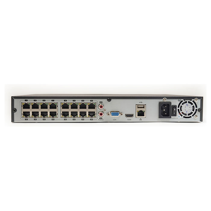 Відеореєстратор мережевий 16-канальний POWERPLANT NVR411616PEC