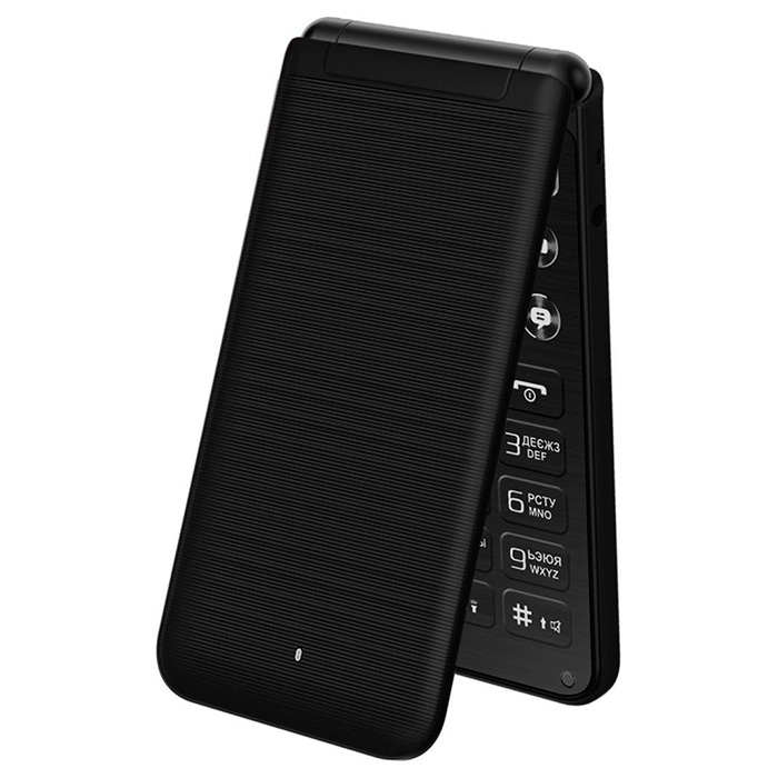 Мобільний телефон SIGMA MOBILE X-style 28 Flip Black (SGM-6360)