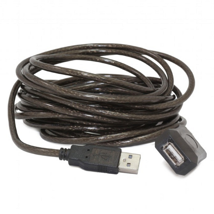 Активний USB подовжувач CABLEXPERT USB2.0 AM/AF 15м (UAE-01-15M)