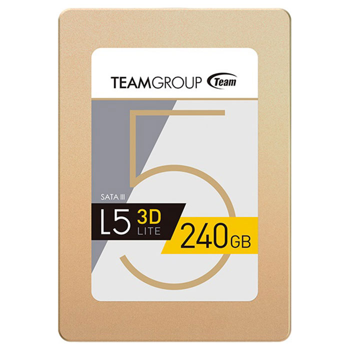 SSD диск TEAM L5 Lite 3D 240GB 2.5" SATA (T253TD240G3C101)