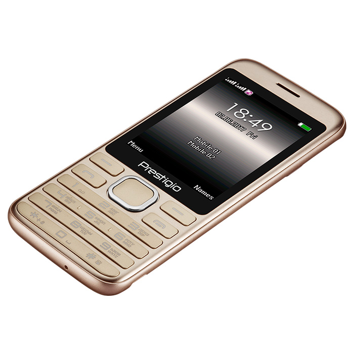 Мобільний телефон PRESTIGIO Grace A1 Gold (PFP1281DUOGOLD)