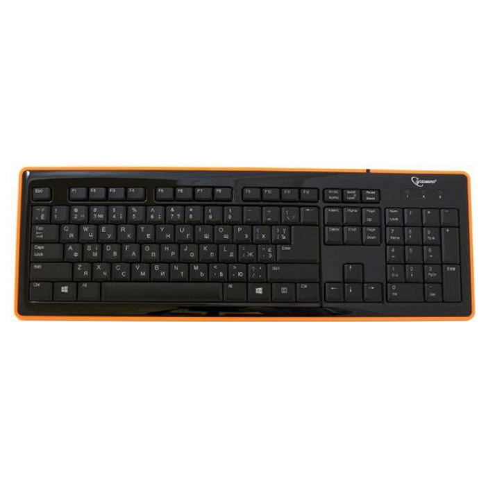 Клавиатура GEMBIRD KB-6050LU Black/Orange