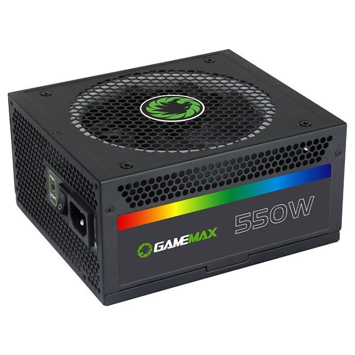 Блок живлення 550W GAMEMAX RGB-550