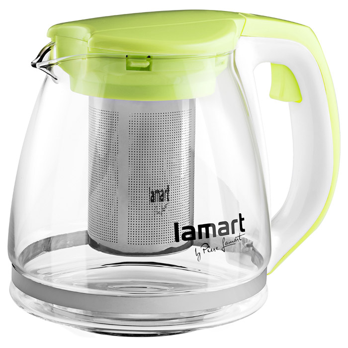 Чайник заварювальний LAMART Verre Green 1.1л (LT7026)