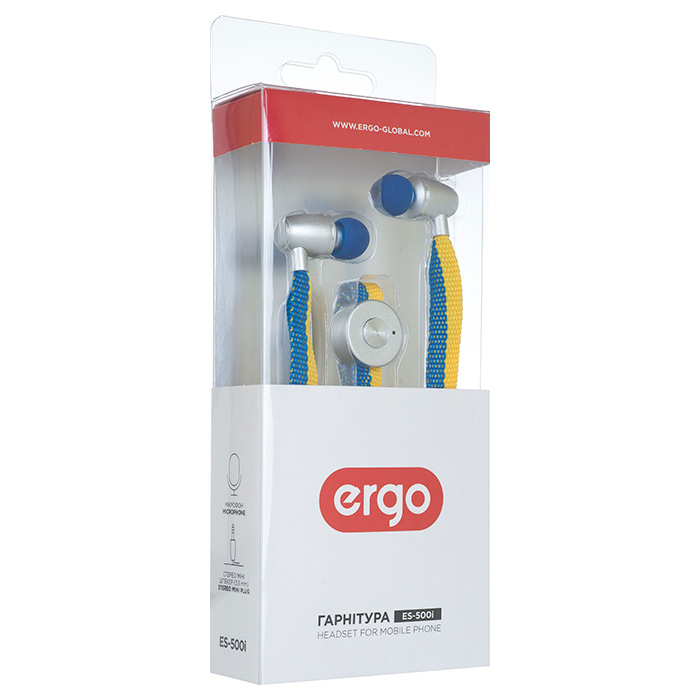 Навушники ERGO ES-500i Ukraine