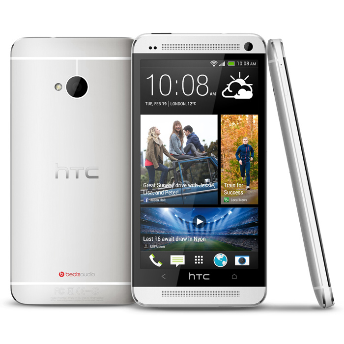 Смартфон HTC One M7 802 Dual SIM Silver