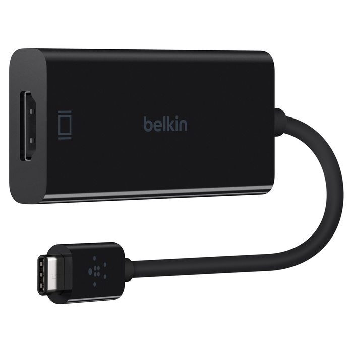 Адаптер BELKIN USB-C - HDMI v2.0 Black (F2CU038BTBLK)