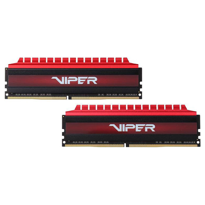 Модуль пам'яті PATRIOT Viper 4 Red DDR4 3200MHz 16GB Kit 2x8GB (PV416G320C6K)