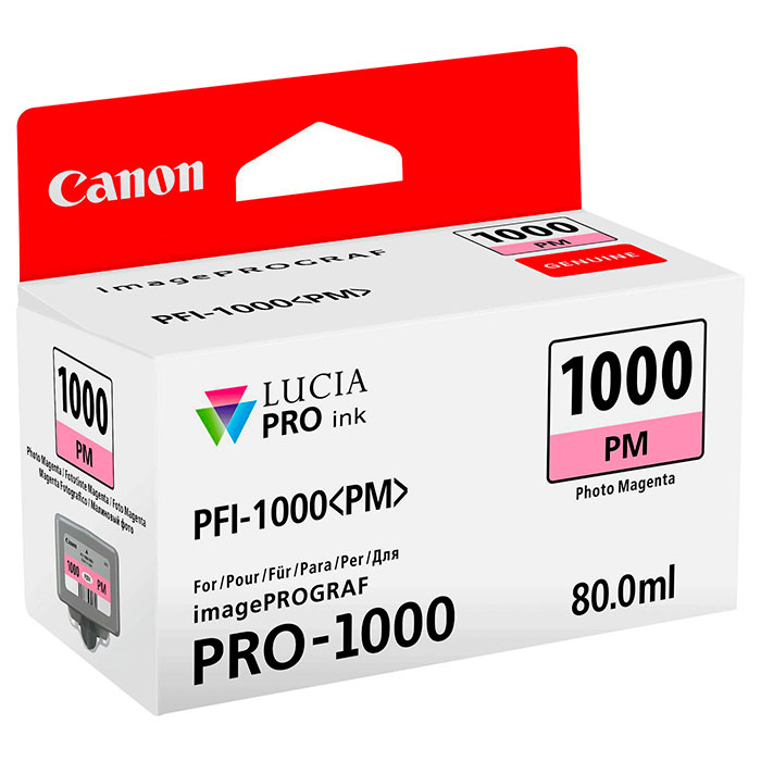 Картридж CANON PFI-1000PM Photo Magenta (0551C001)