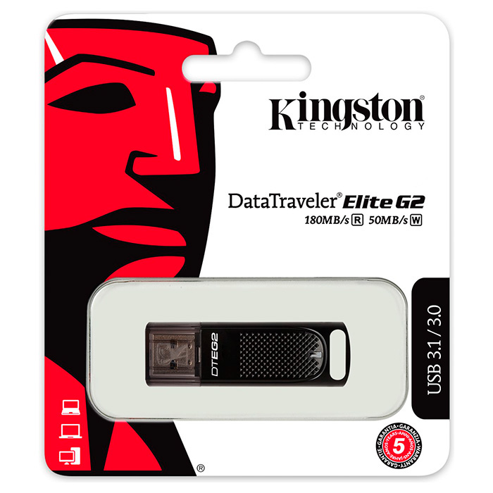 Флэшка KINGSTON DataTraveler Elite G2 64GB (DTEG2/64GB)