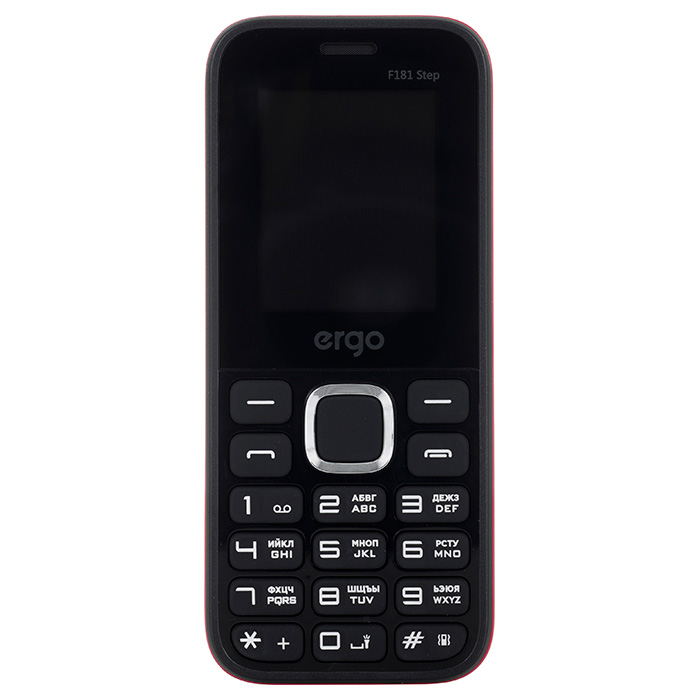 Мобильный телефон ERGO F181 Step Black