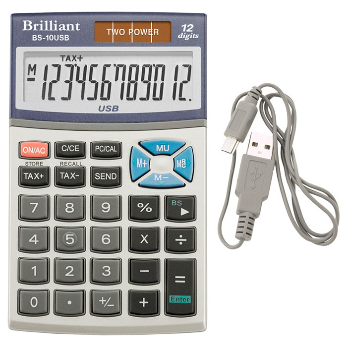 Калькулятор BRILLIANT BS-10USB