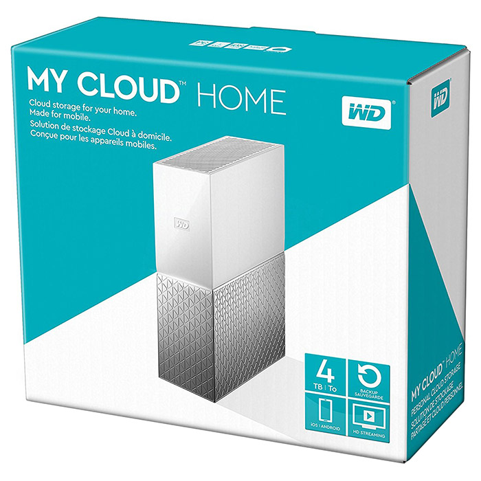 NAS-сервер WD My Cloud Home 2TB (WDBVXC0020HWT-EESN)