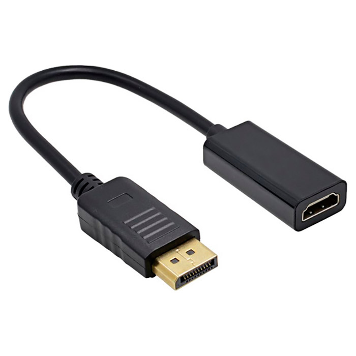 Адаптер STLAB DisplayPort - HDMI Black (U-996)