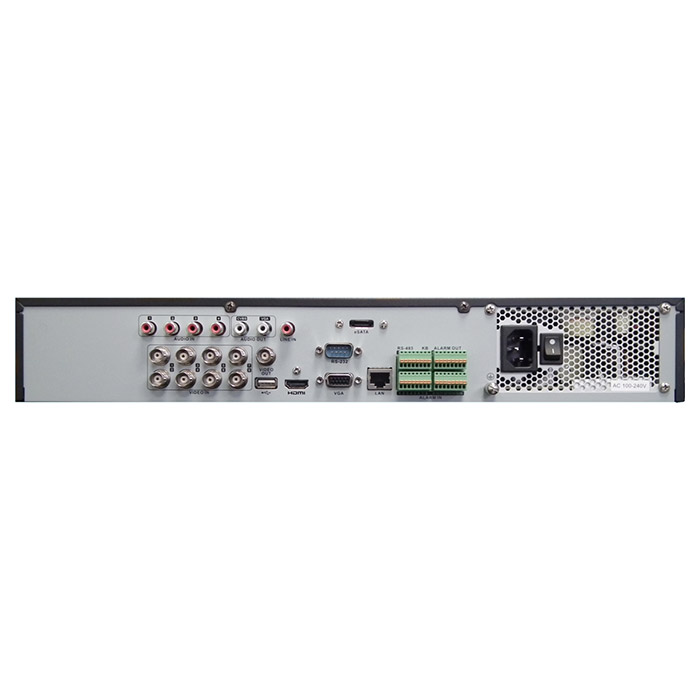 Видеорегистратор гибридный 8-канальный HIKVISION DS-7308HQHI-F4/N