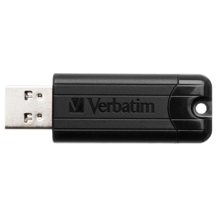 Флэшка VERBATIM Store 'n' Go PinStripe 16GB Black (49316)