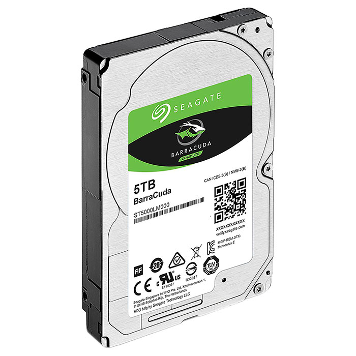 Жорсткий диск 2.5" SEAGATE BarraCuda 5TB SATA/128MB (ST5000LM000)