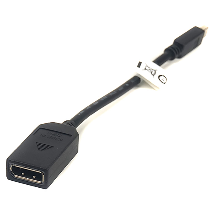 Адаптер POWERPLANT Mini DisplayPort - DisplayPort Black (CA910472)
