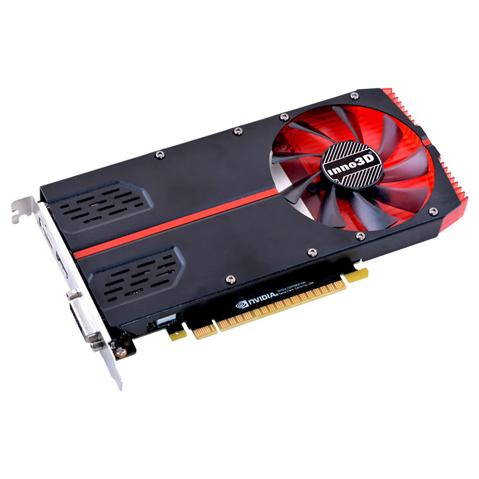 Відеокарта INNO3D GeForce GTX 1050 2GB GDDR5 128-bit 1-slot Edition (N10502-1SDV-E5CM)