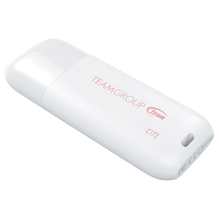 Флешка TEAM C173 32GB USB2.0 Pearl White (TC17332GW01)