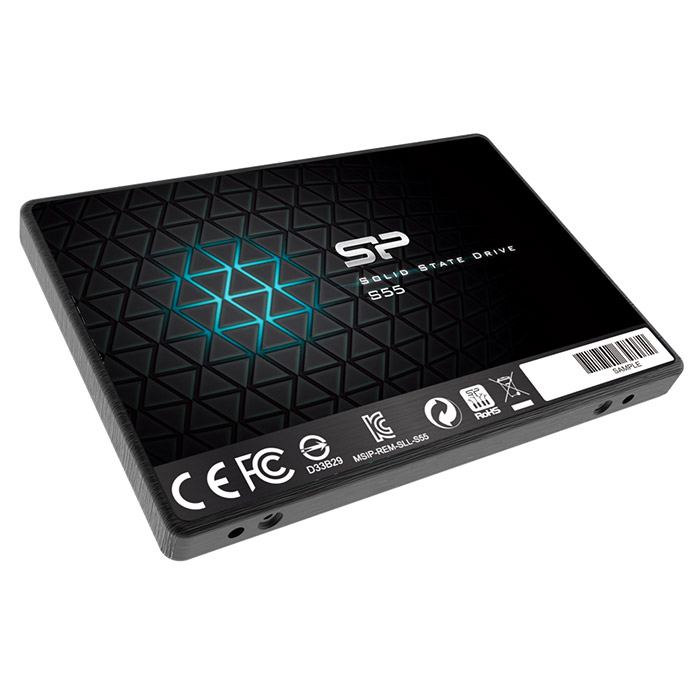 SSD диск SILICON POWER Slim S55 120GB 2.5" SATA (SP120GBSS3S55S25)