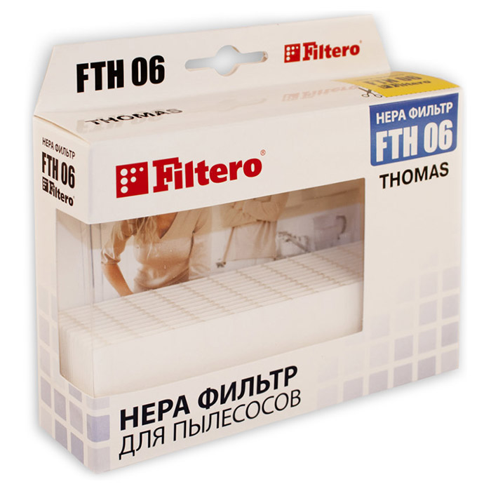 HEPA фільтр FILTERO FTH 06 для пилососів Thomas