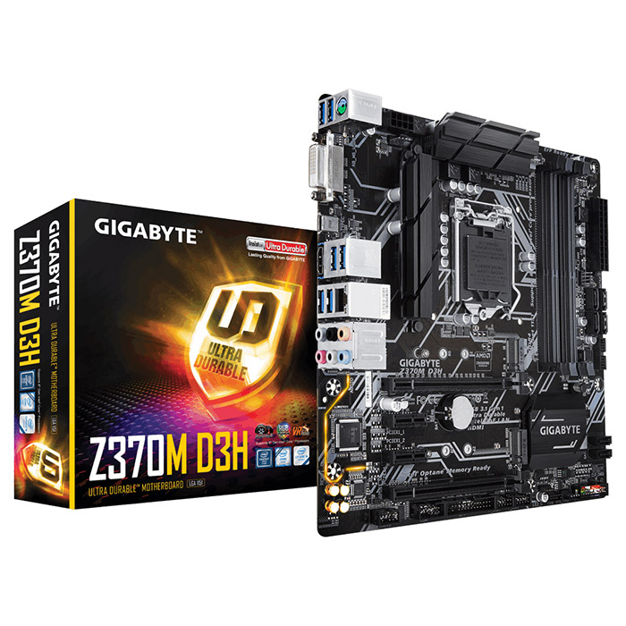 Материнська плата GIGABYTE Z370M D3H