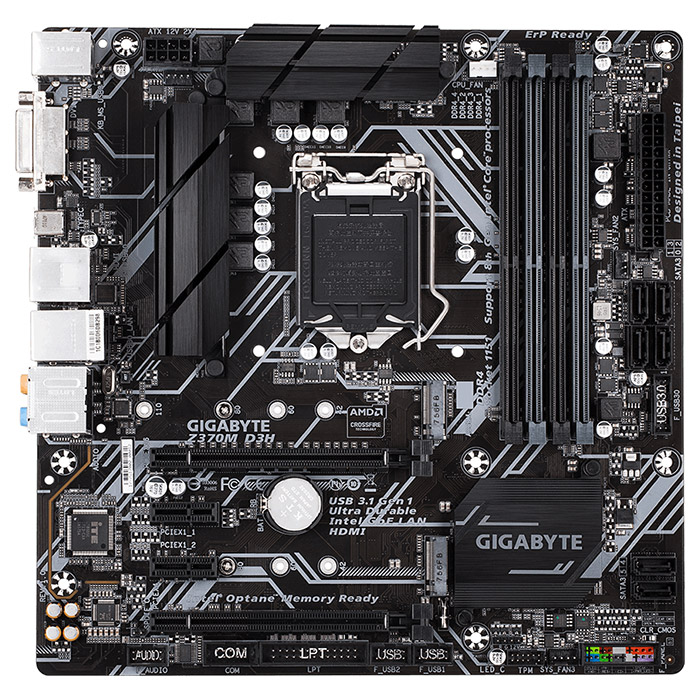 Материнська плата GIGABYTE Z370M D3H