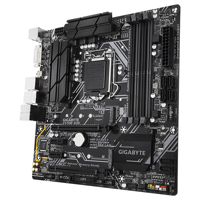 Материнська плата GIGABYTE Z370M D3H