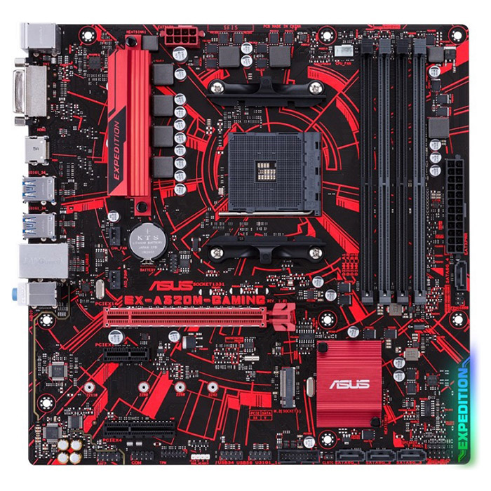 Материнська плата ASUS EX-A320M-Gaming